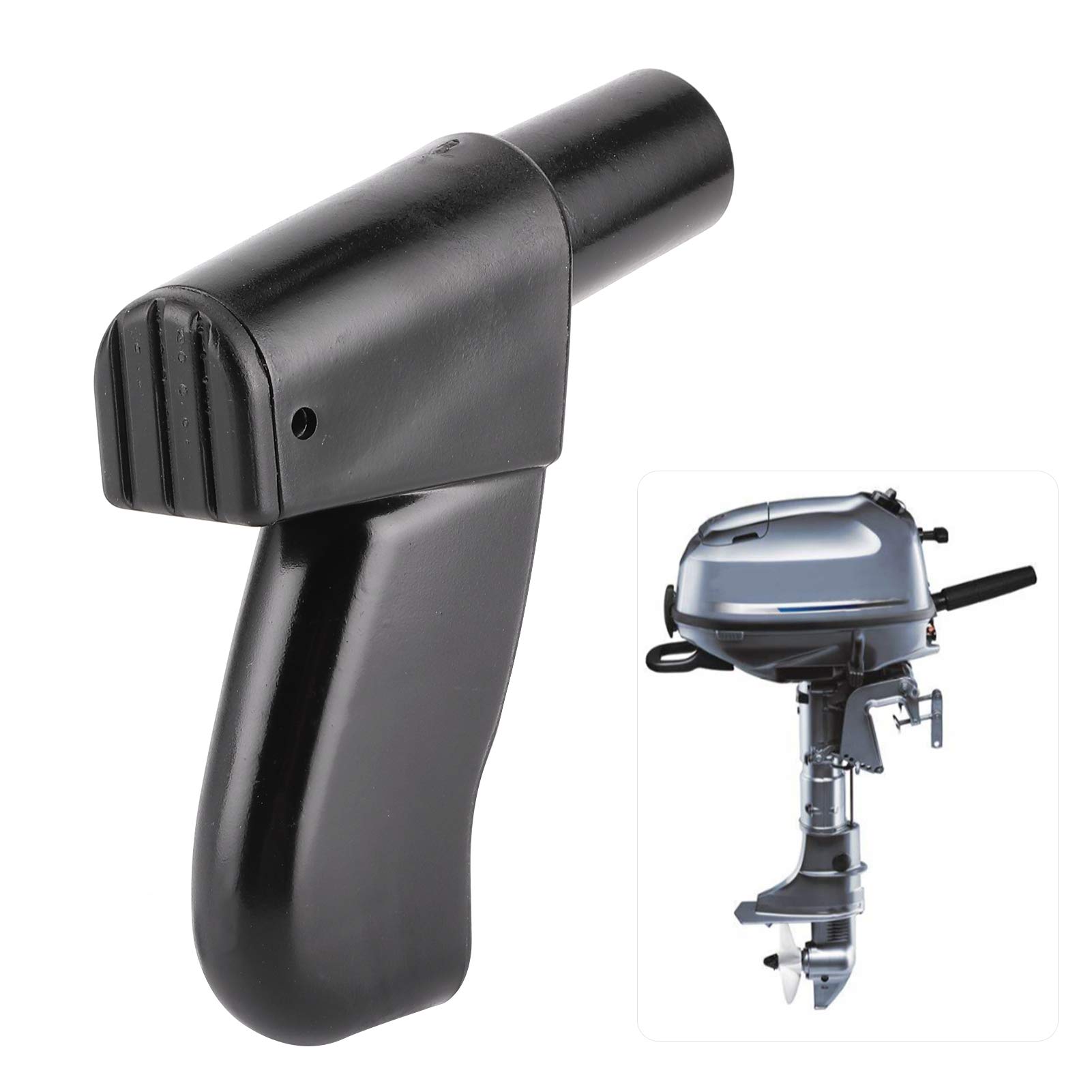 OUKENS Levier Moteur Hors-Bord 6HP Yamaha Arbre Court