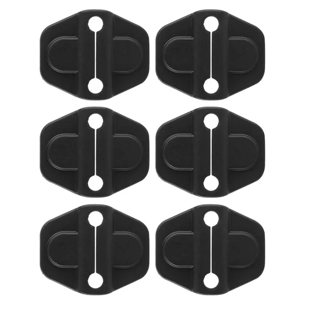 OUKENS cache serrure porte Jeep Wrangler 6 pièces noir