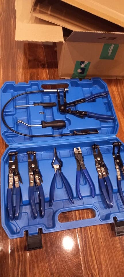 CCLIFE DIY Tools coffret 9 pinces à colliers