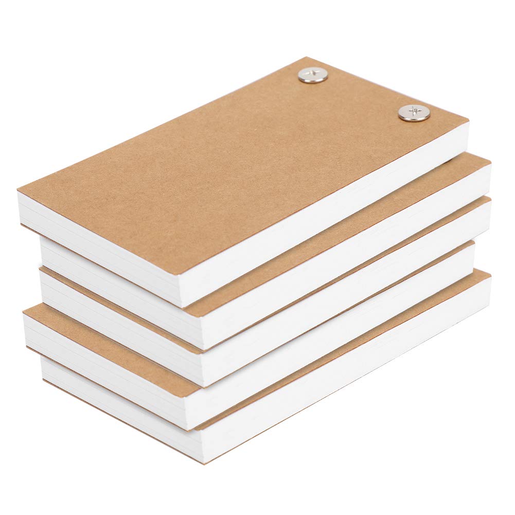 OUKENS flip book papier dessin vierge enfant lot 5 pièces