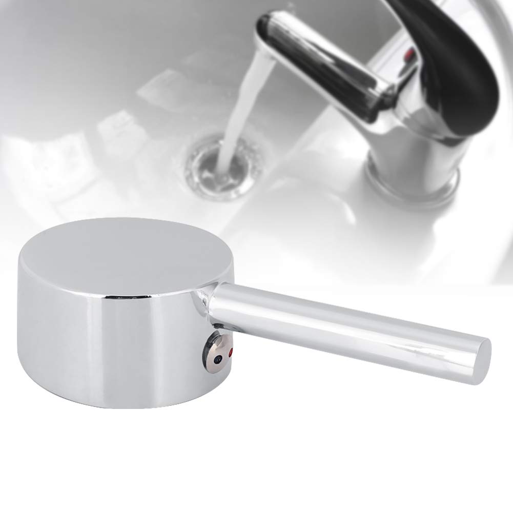 OUKENS poignée levier robinet 45 mm zinc chromé 1 pièce