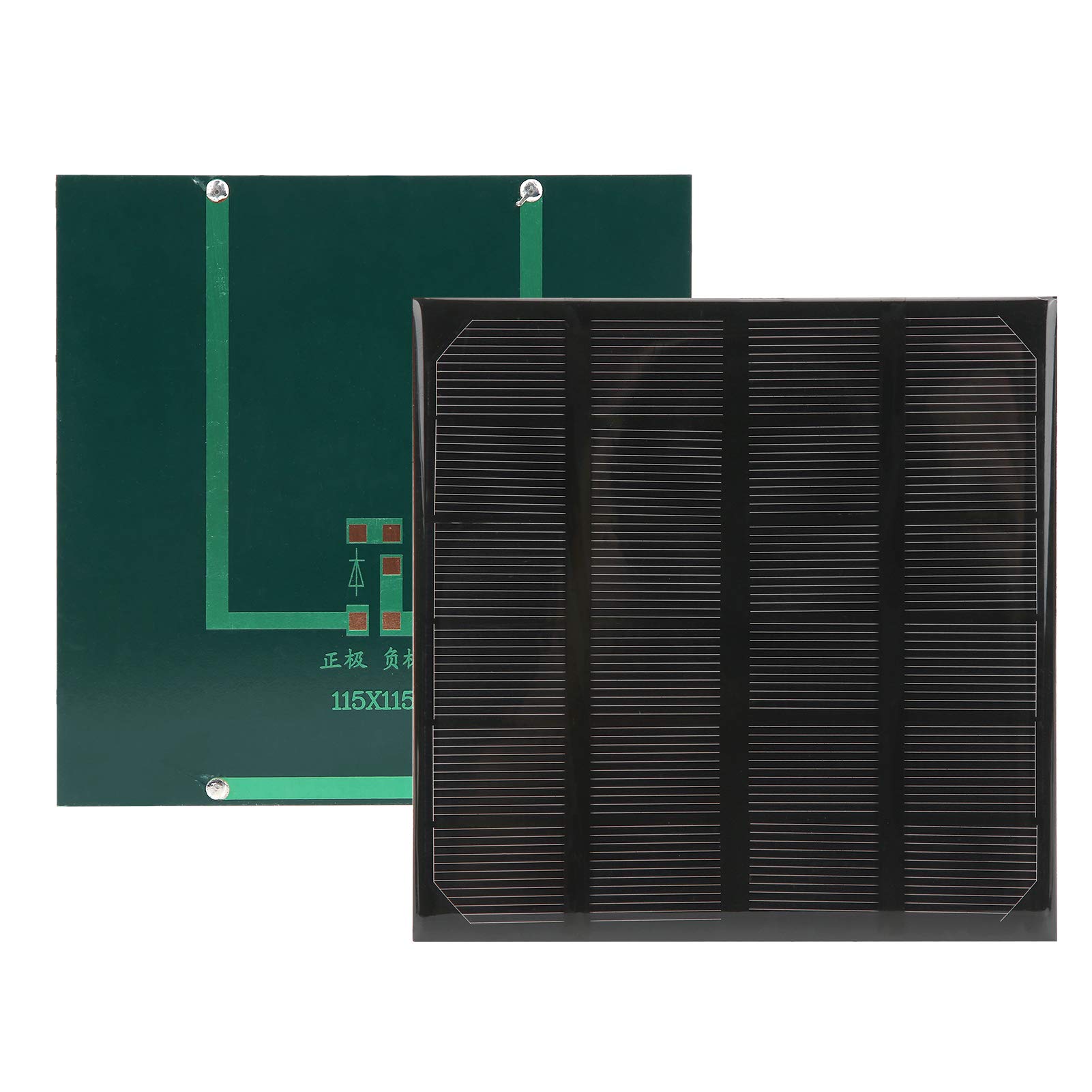 Jadeshay Solaire Photovoltaïque mini panneau 2W 6V 115 mm