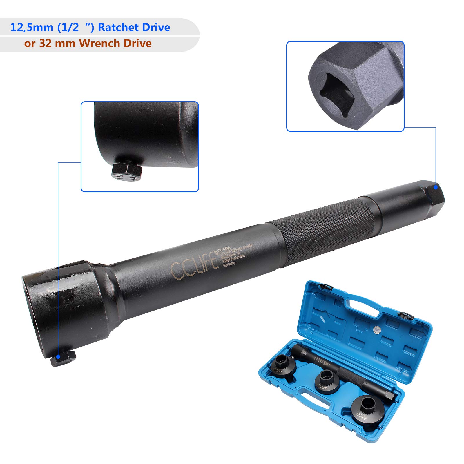 CCLIFE Steering Suspension extracteur de rotule axiale 30-45 mm