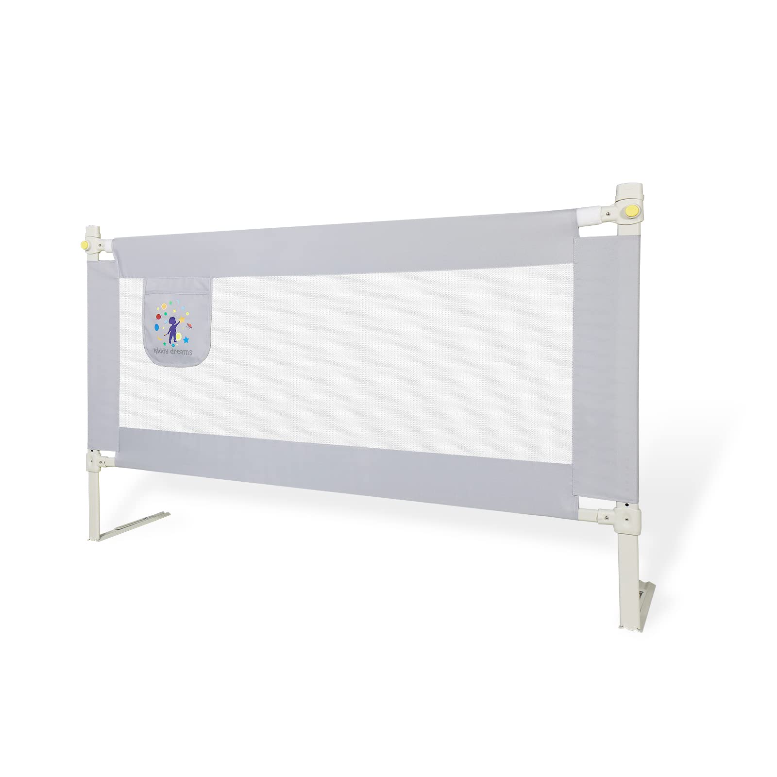 CCLIFE Barrière de lit enfant portable 150 cm maille