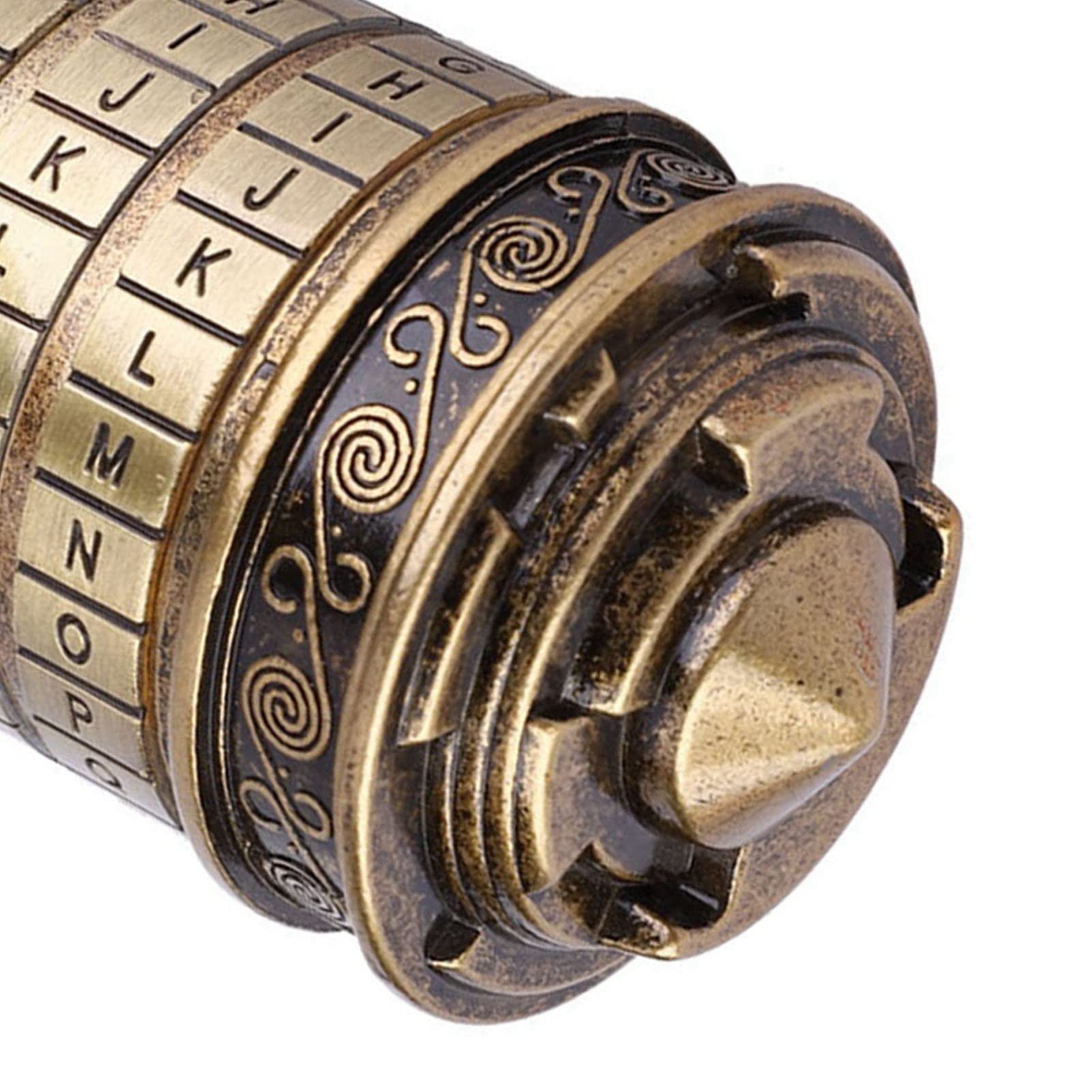OUKENS Sports et loisirs mini serrure cryptex métal bague