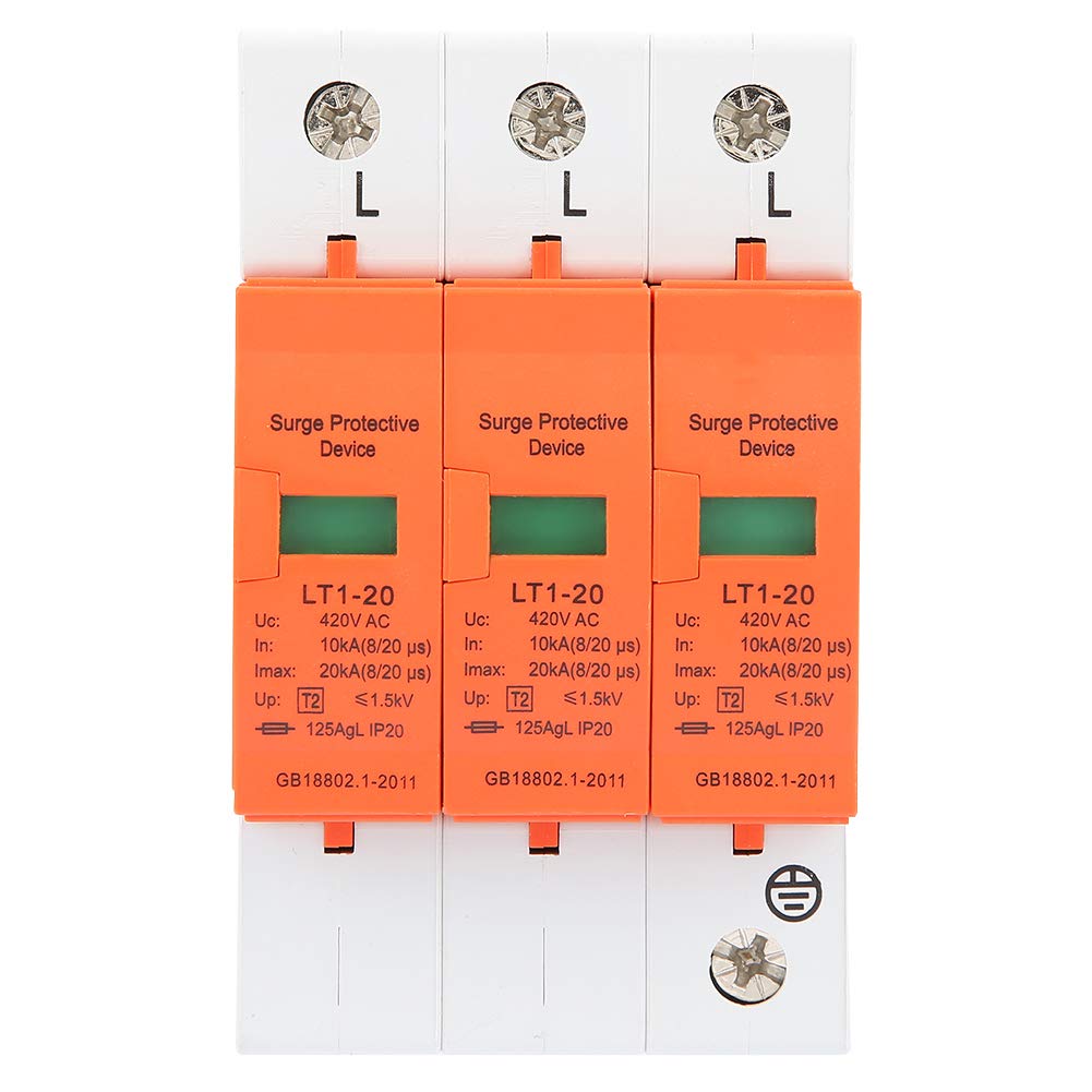 Jadeshay Installation Électrique Parafoudre 3P 20kA 420V