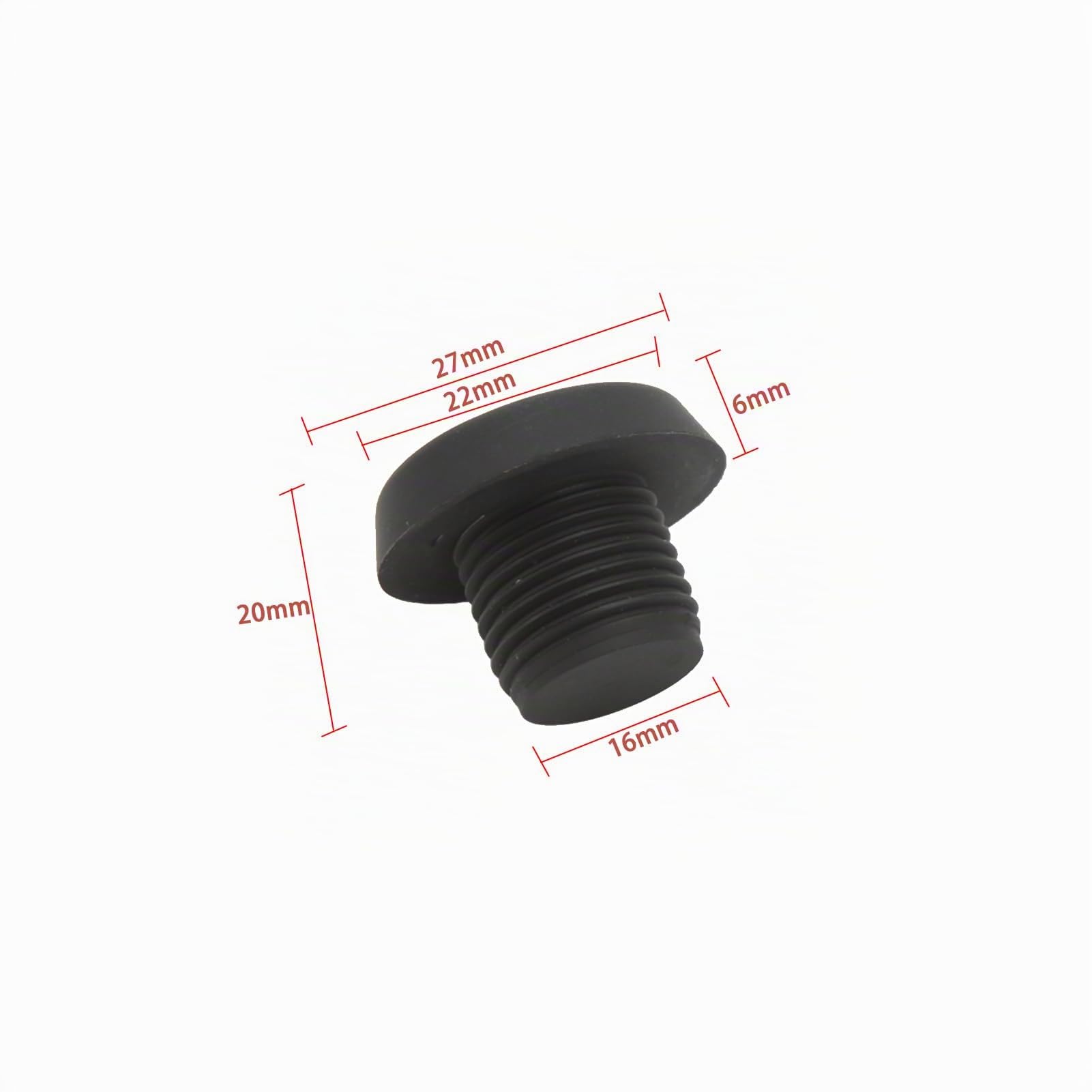 OUKENS Bouchon queue billard 16 mm caoutchouc pare-chocs