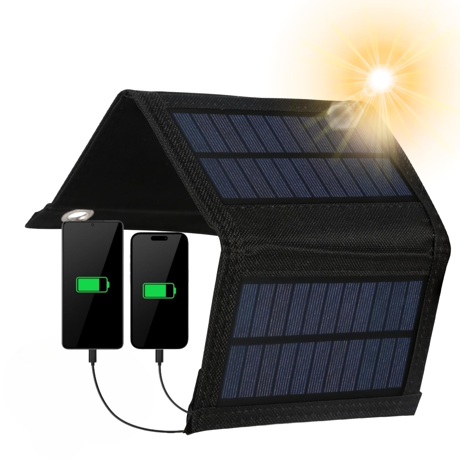 Jadeshay 10W panneau solaire pliable USB 5V randonnée
