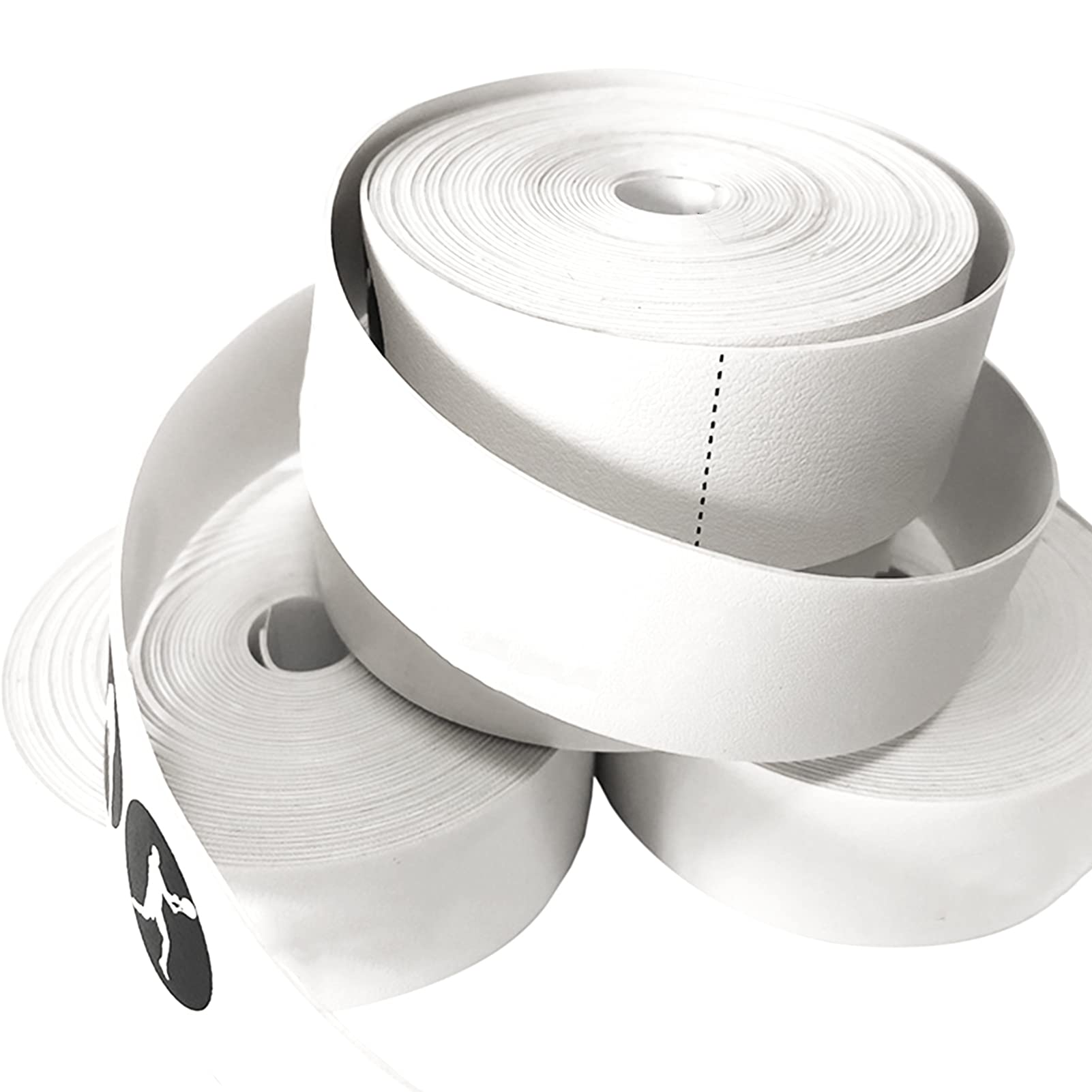OUKENS Sports et loisirs bande raquette tennis PU 5 m blanc