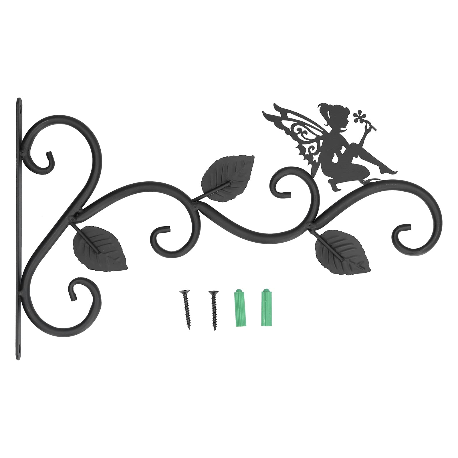 OUKENS Crochet plante mural fer Fleur fée 1 pce
