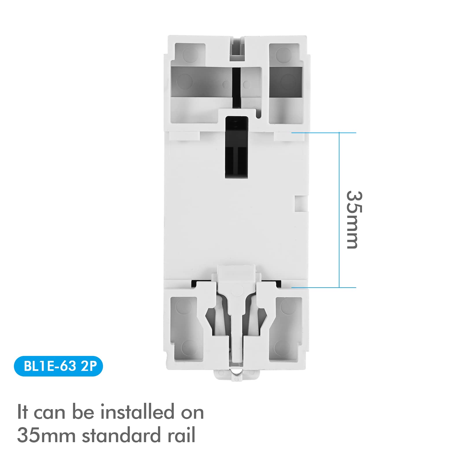 Jadeshay Installation Électrique disjoncteur BL1E-63 32A 30mA