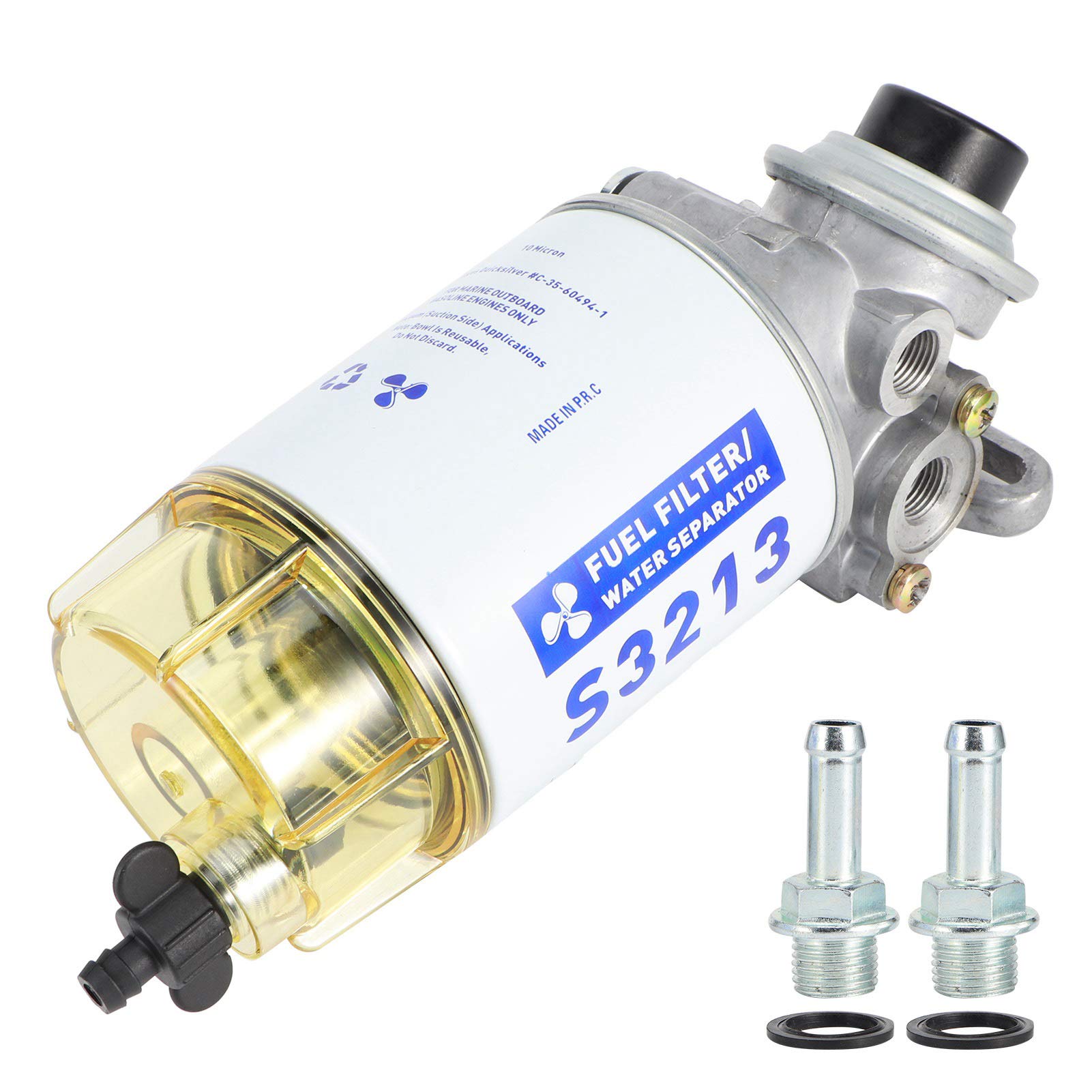 OUKENS S3213 Filtre carburant diesel marin 10 microns