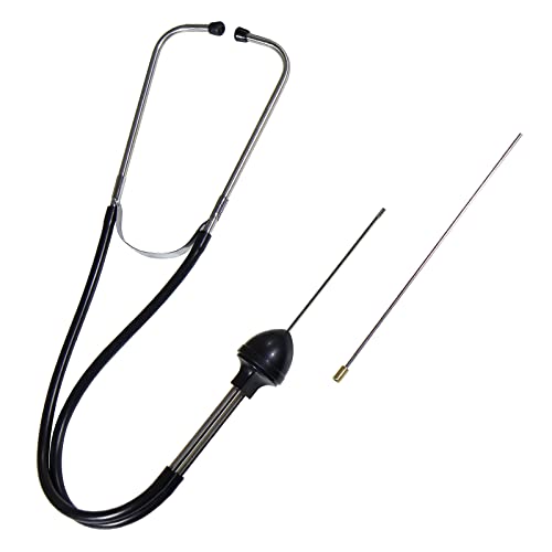 CCLIFE Test Tools stéthoscope mécanicien 920 mm 2 pointes