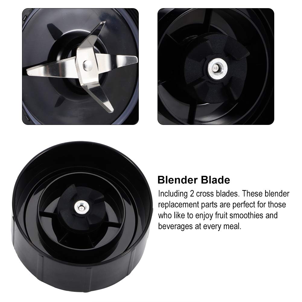 Jadeshay lame mixeur Magic Bullet 250W lot de 2 inox