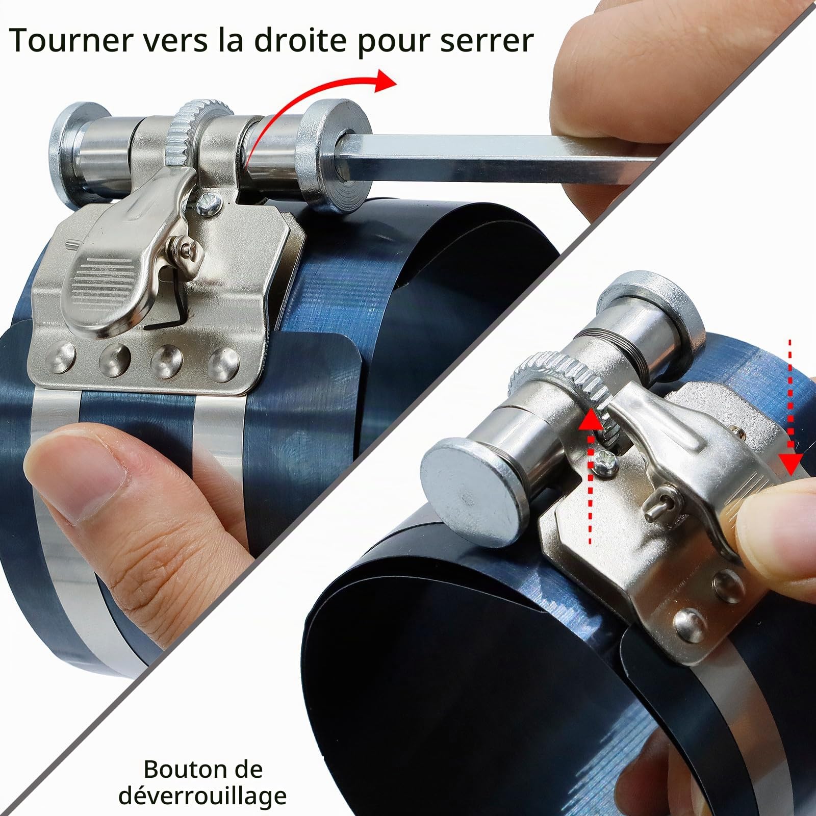 CCLIFE Spring Compressor compresseur piston 53-125 mm