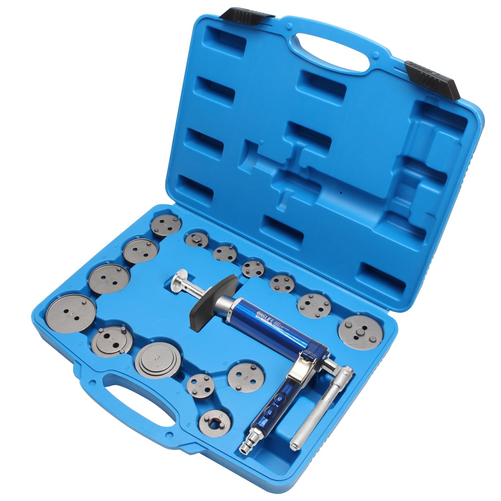 CCLife Brake System Tools repousse piston frein pneumatique 16 pcs