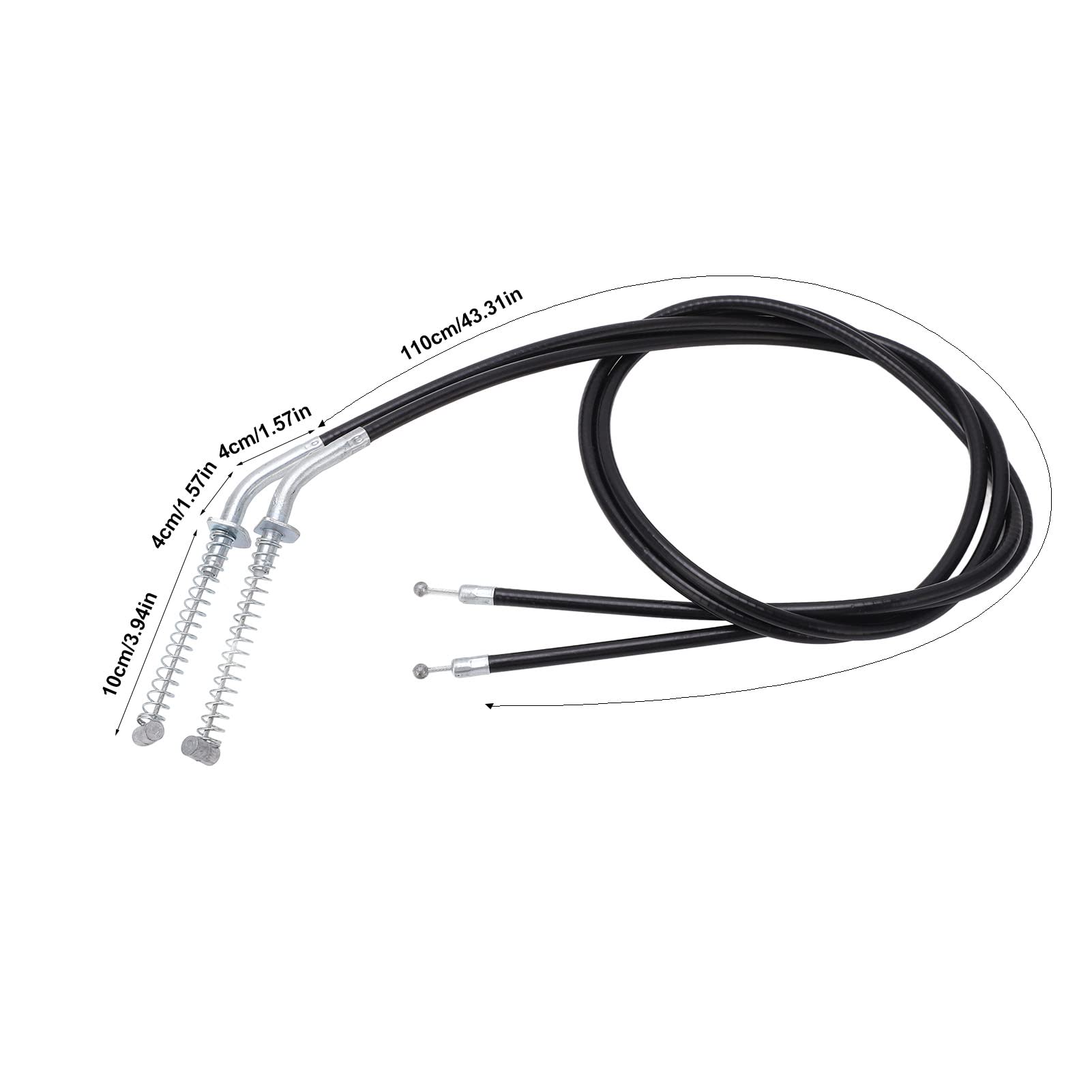 OUKENS Accessoires moto câbles frein avant ATV GY6 lot 2