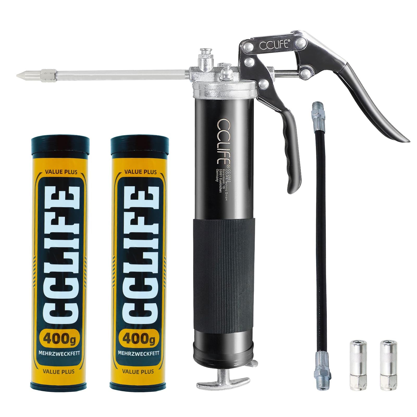 CCLIFE DIY Tools graisseurs M6 M8 M10 coffret 110 pièces