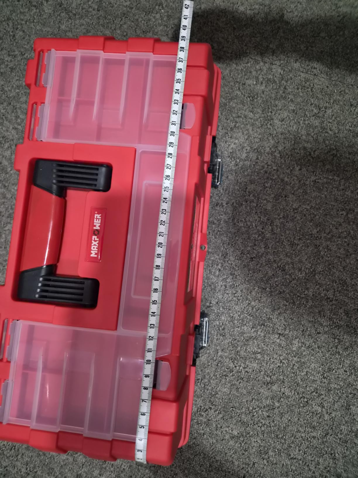 MaxPower Boite à outils 42 cm version améliorée PP