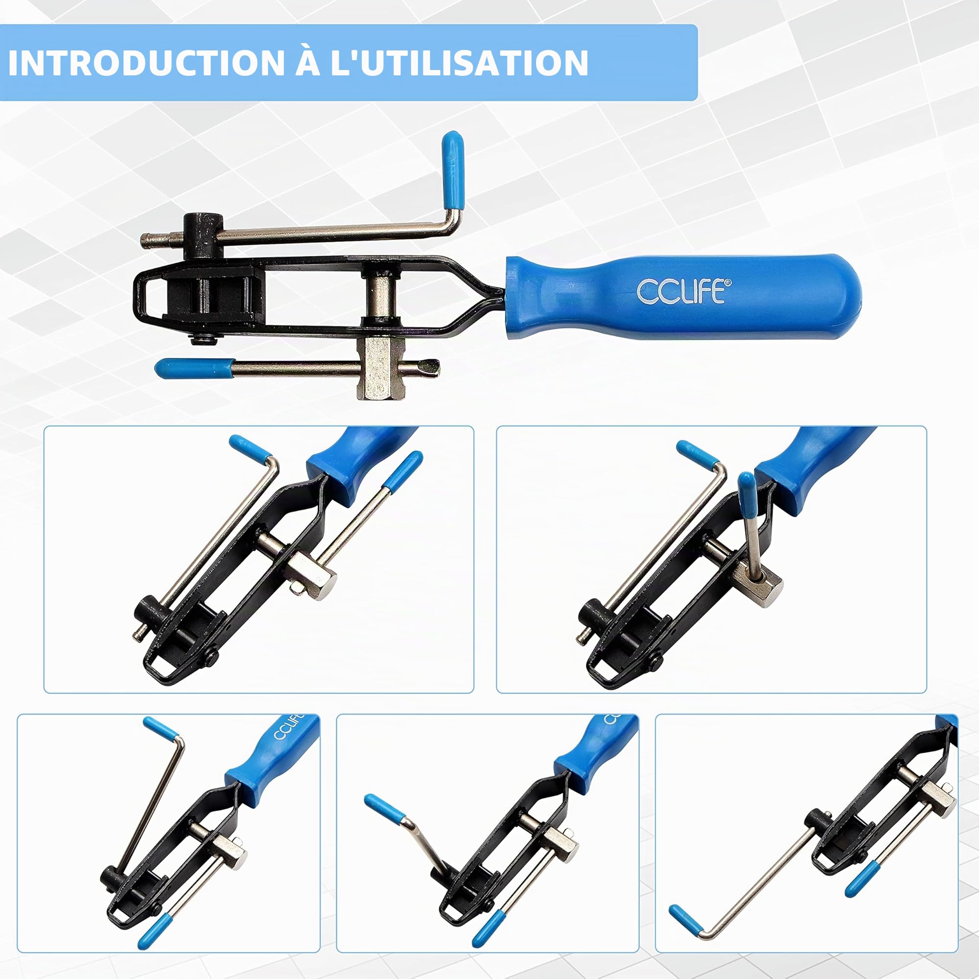 CCLIFE DIY Tools pince collier cardan 2 pièces Oetiker