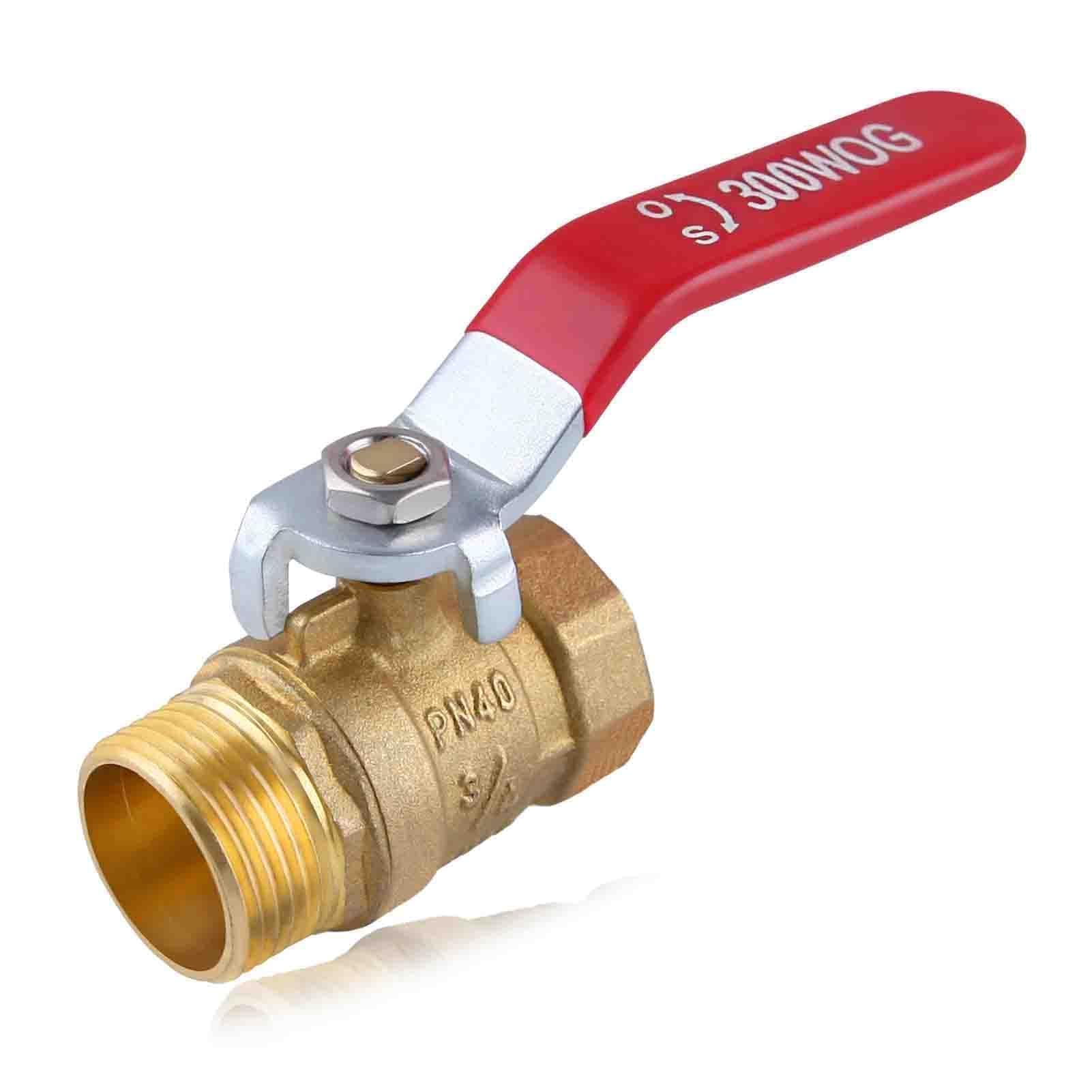 LEONTOOL G3/4 Vanne à bille laiton mâle femelle