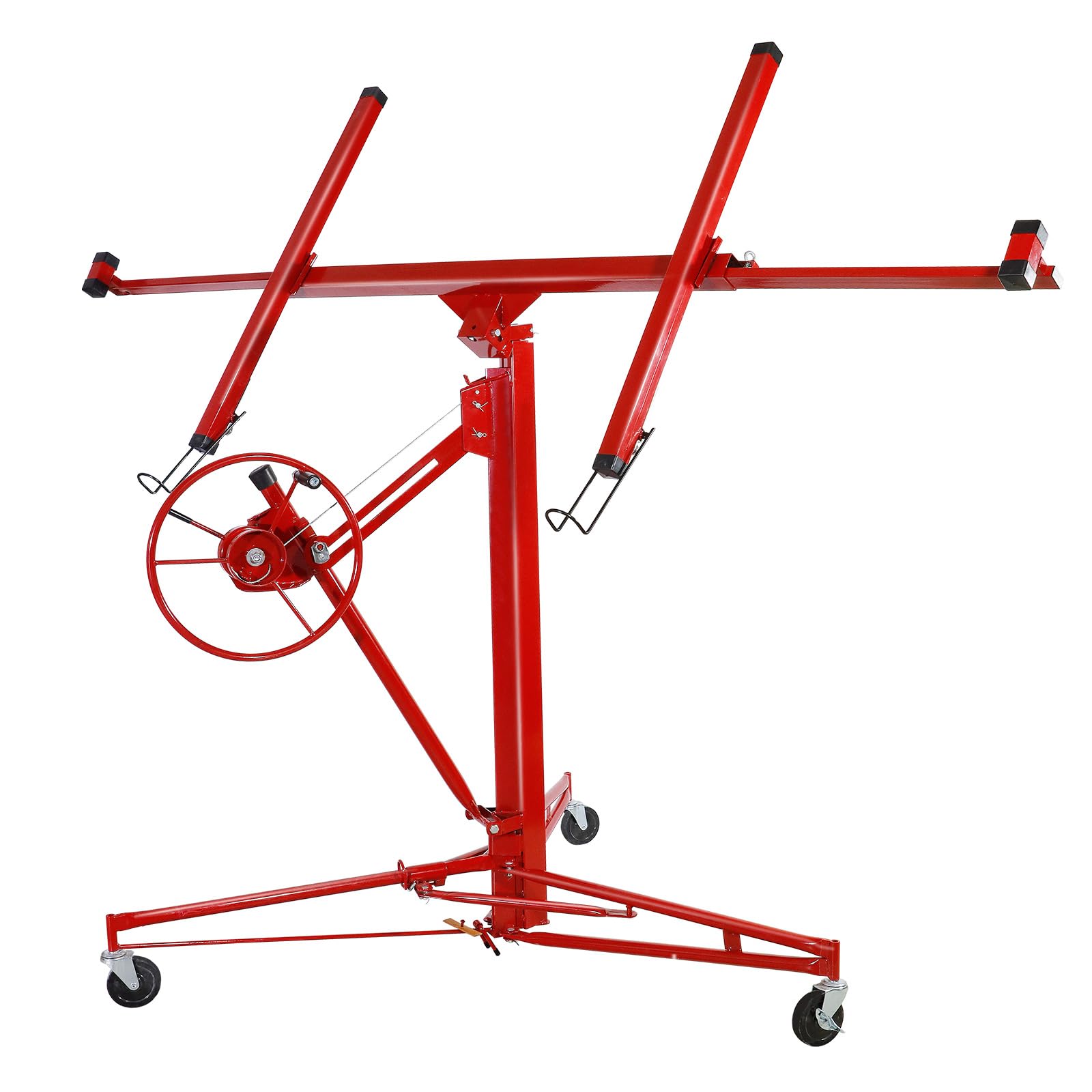 CCLife DIY Tools lève-plaque pliable rouge 68 kg 140-350 cm