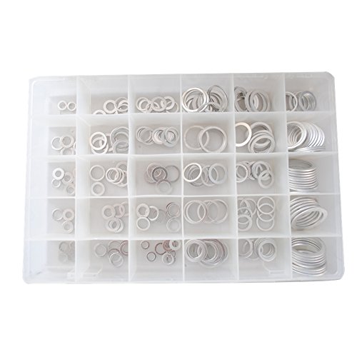 CCLIFE coffret 300 rondelles alu étanchéité vidange