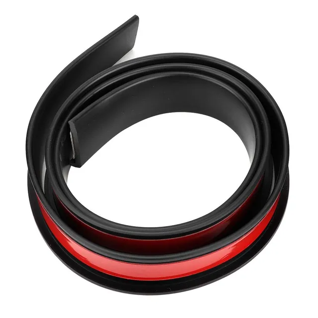 OUKENS Sourcil Roue 4,5 cm x 1,5 m Caoutchouc Noir