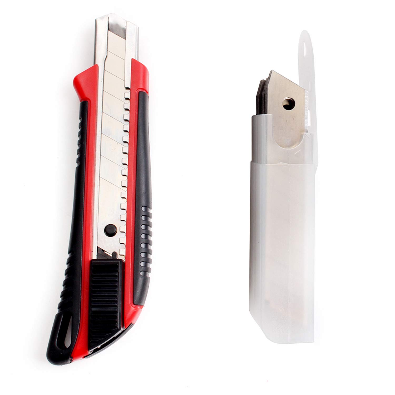 CCLIFE DIY Tools cutter 18mm 8 pièces 40 lames