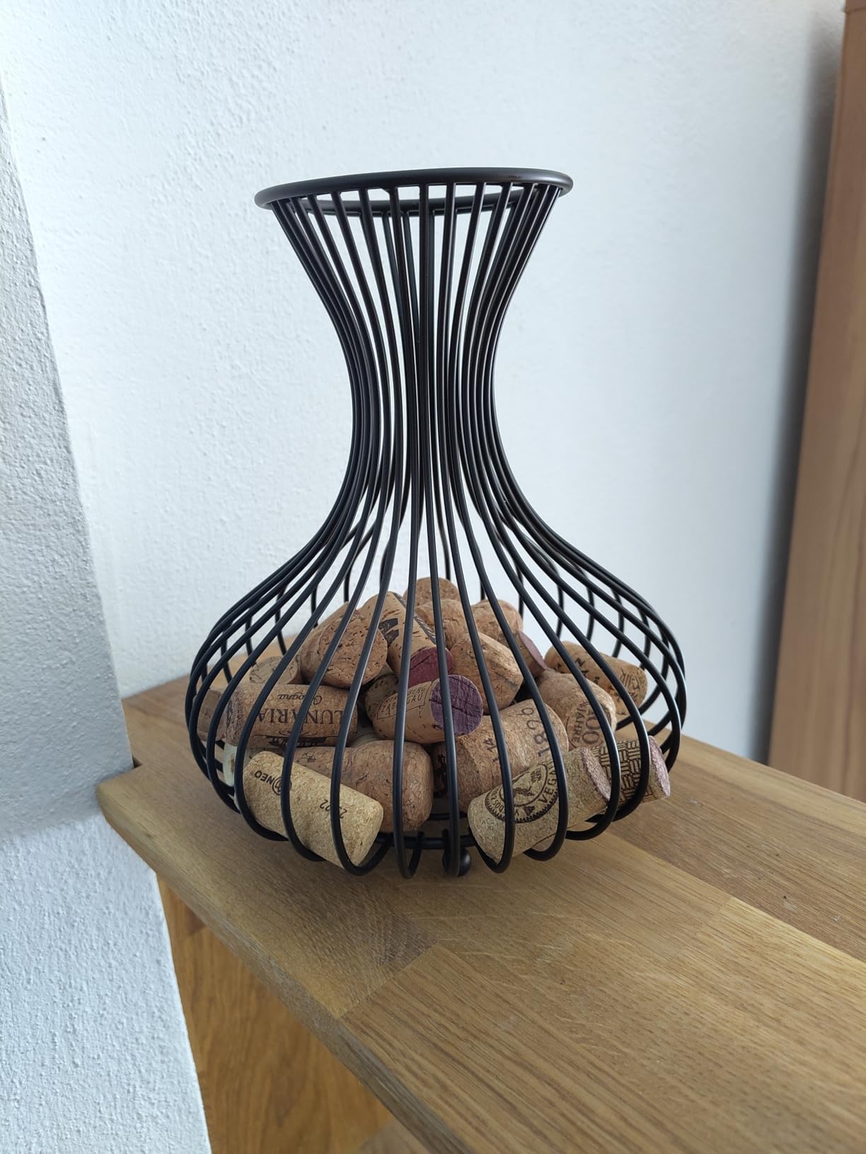 OUKENS porte-bouchon vin fer 23 cm plombier