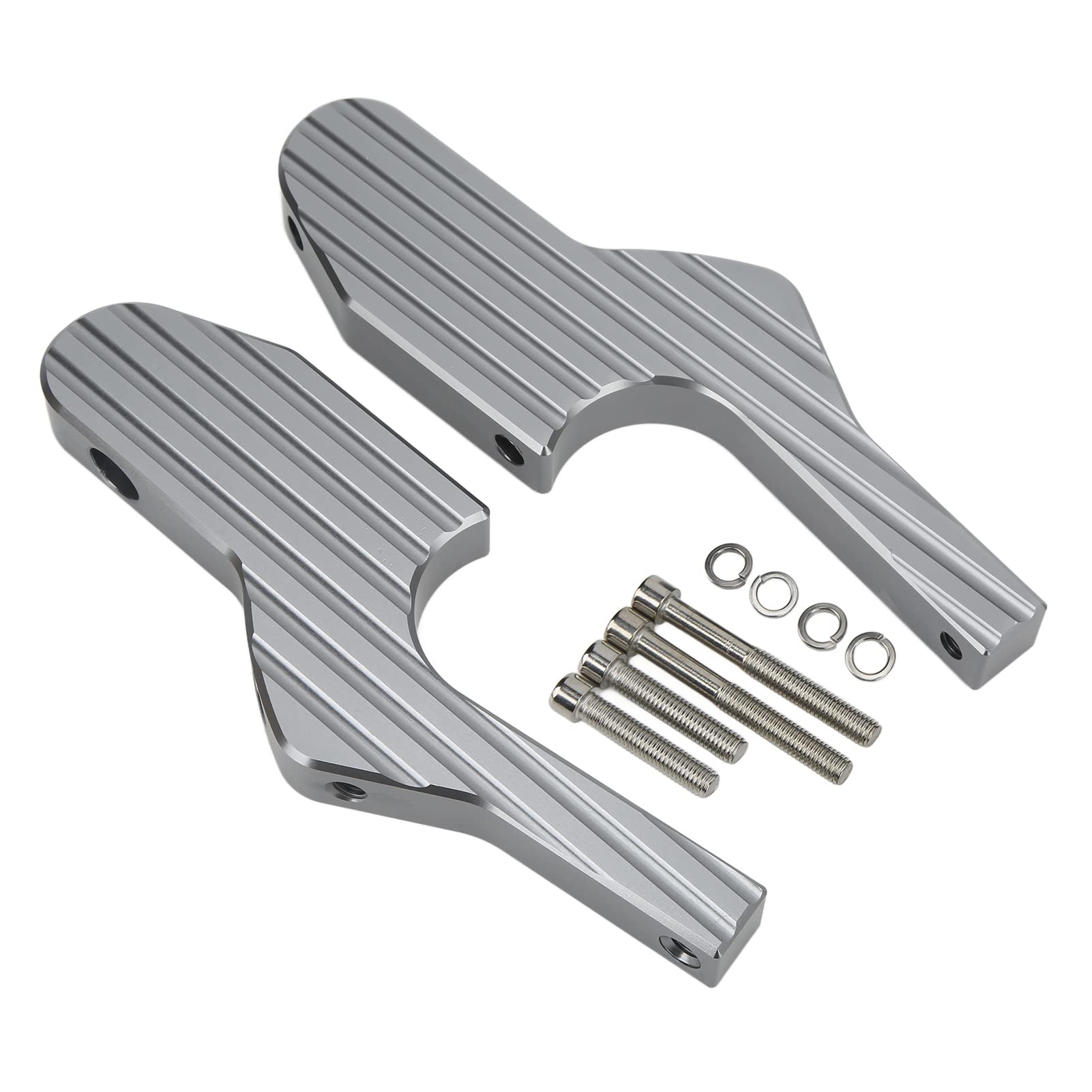 OUKENS Accessoires moto repose-pieds Vespa GTS argent