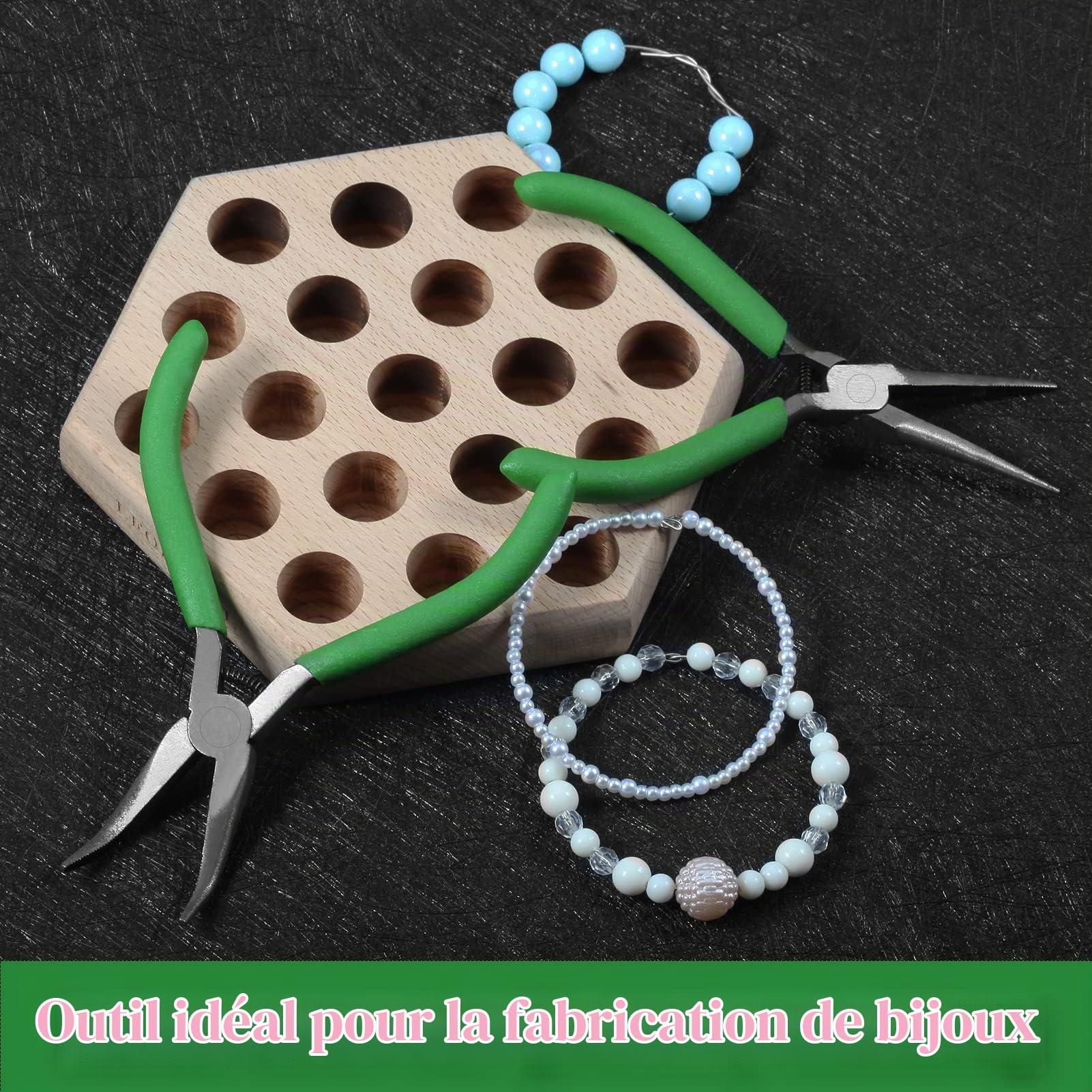 LEONTOOL Pinces Pince Bec Courbé 12,7 cm Bijoux