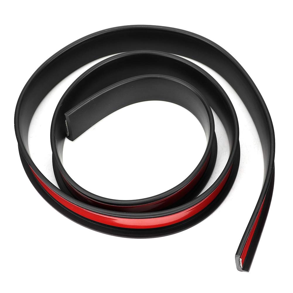 OUKENS Sourcil Roue 4,5 cm x 1,5 m Caoutchouc Noir