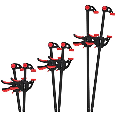 MaxPower Outils de serrage serre-joint rapide 150-600 mm 6 pièces