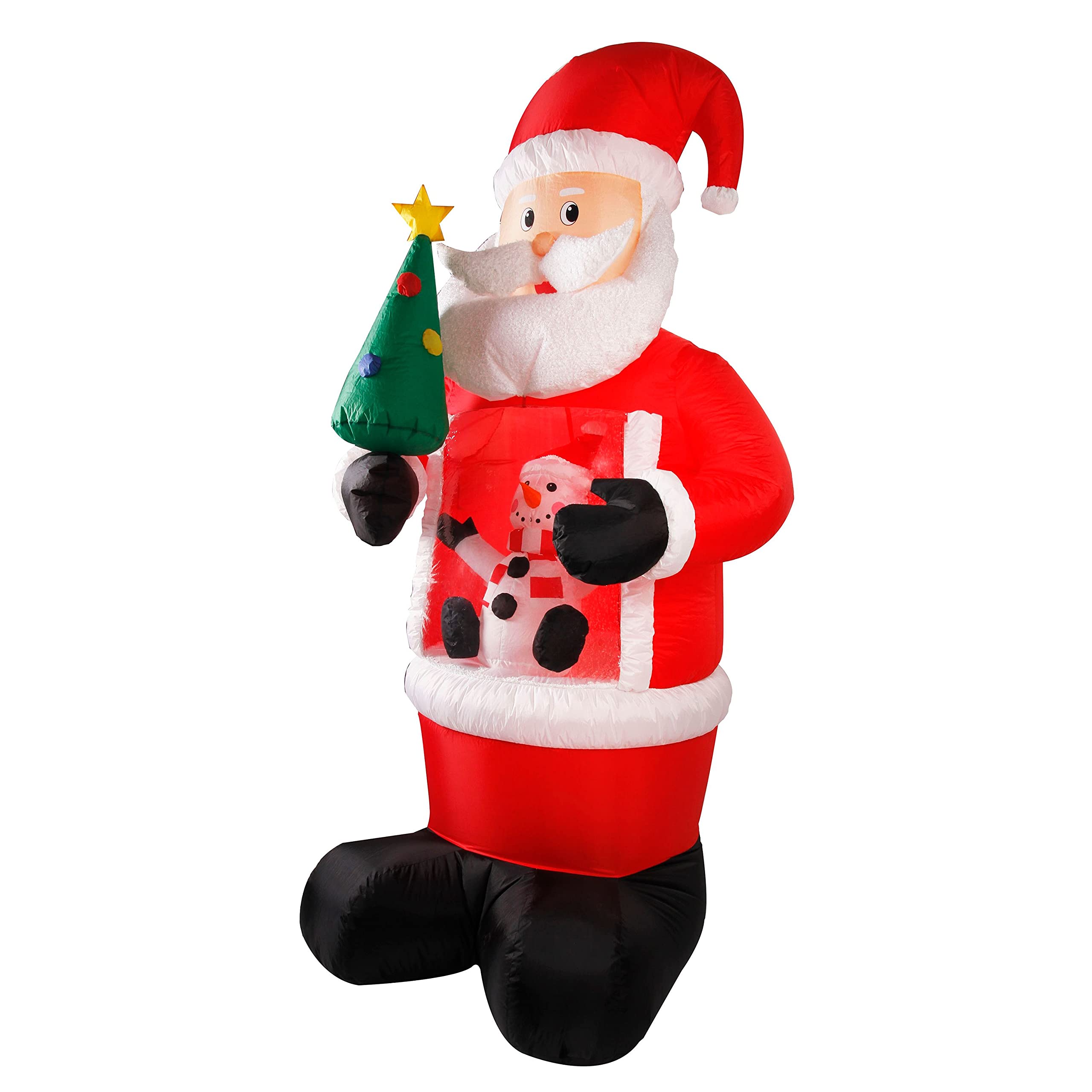 CCLIFE DIY Tools Bonhomme de Neige Gonflable LED 150 cm