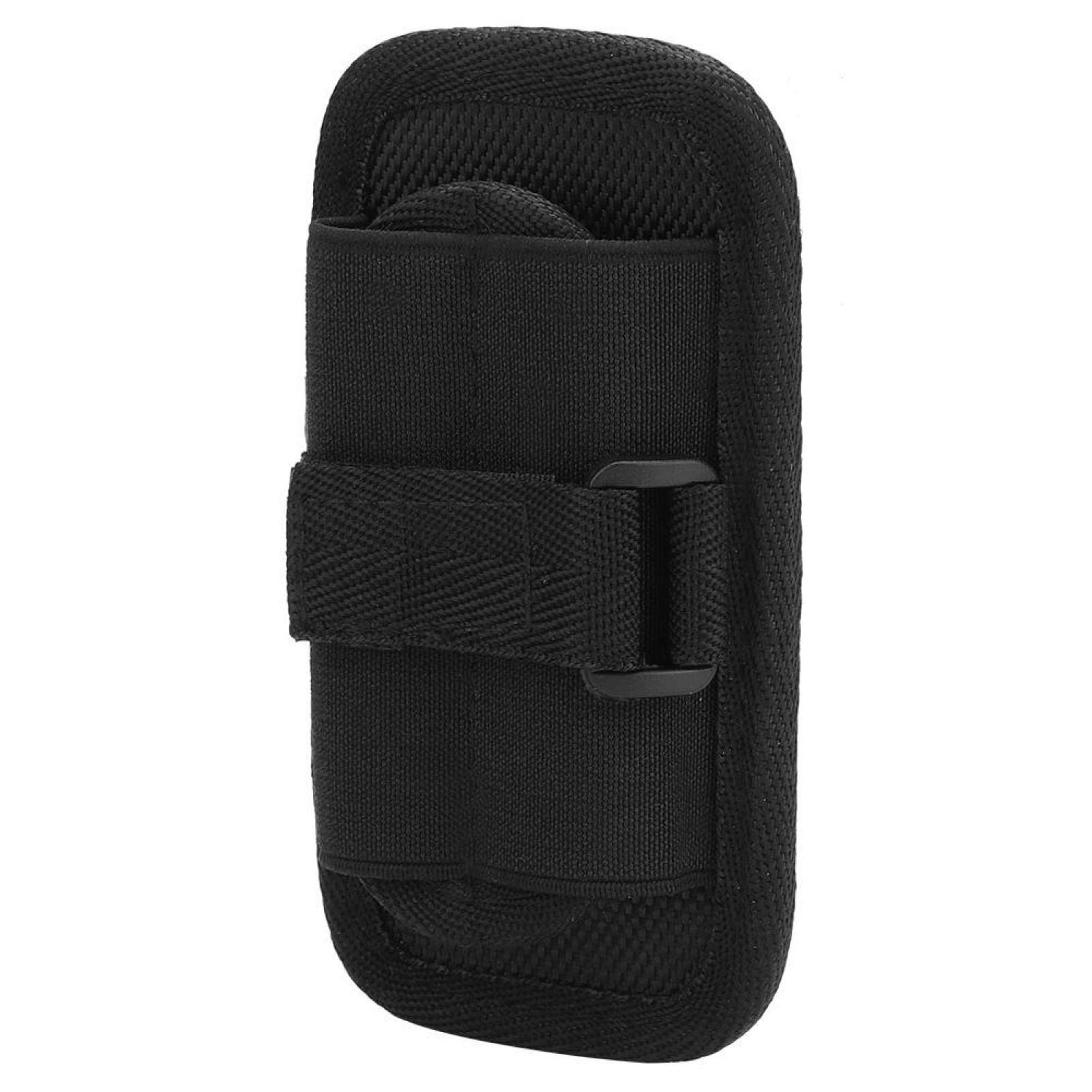 OUKENS Sports et Loisirs Étui Lampe Torche Nylon 360° Noir