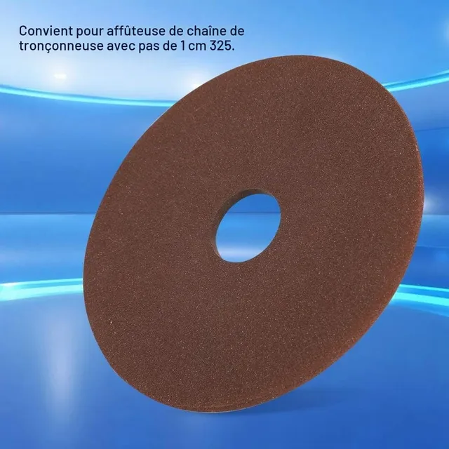 OUKENS Meule 105x22 mm affûteuse chaîne 3/8 325 céramique