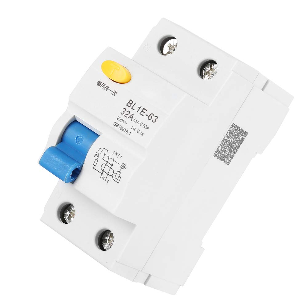 Jadeshay Installation Électrique disjoncteur BL1E-63 32A 30mA