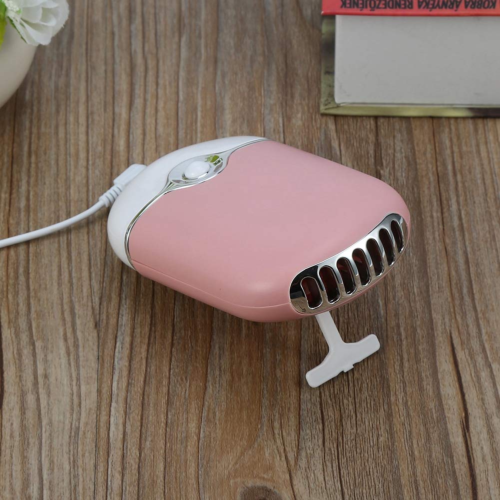 Jadeshay Articles Ménagers ventilateur cils mini USB rose