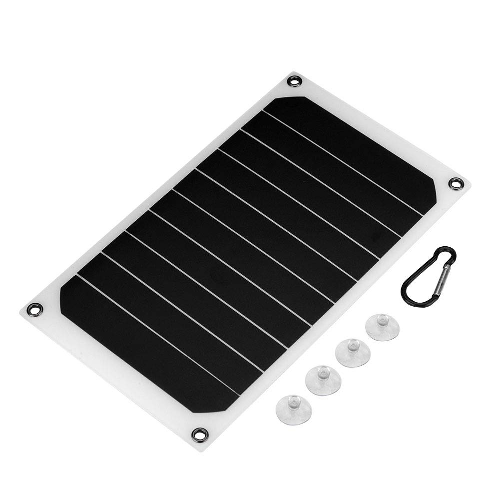 Jadeshay Panneau solaire 10W 5V USB IP64