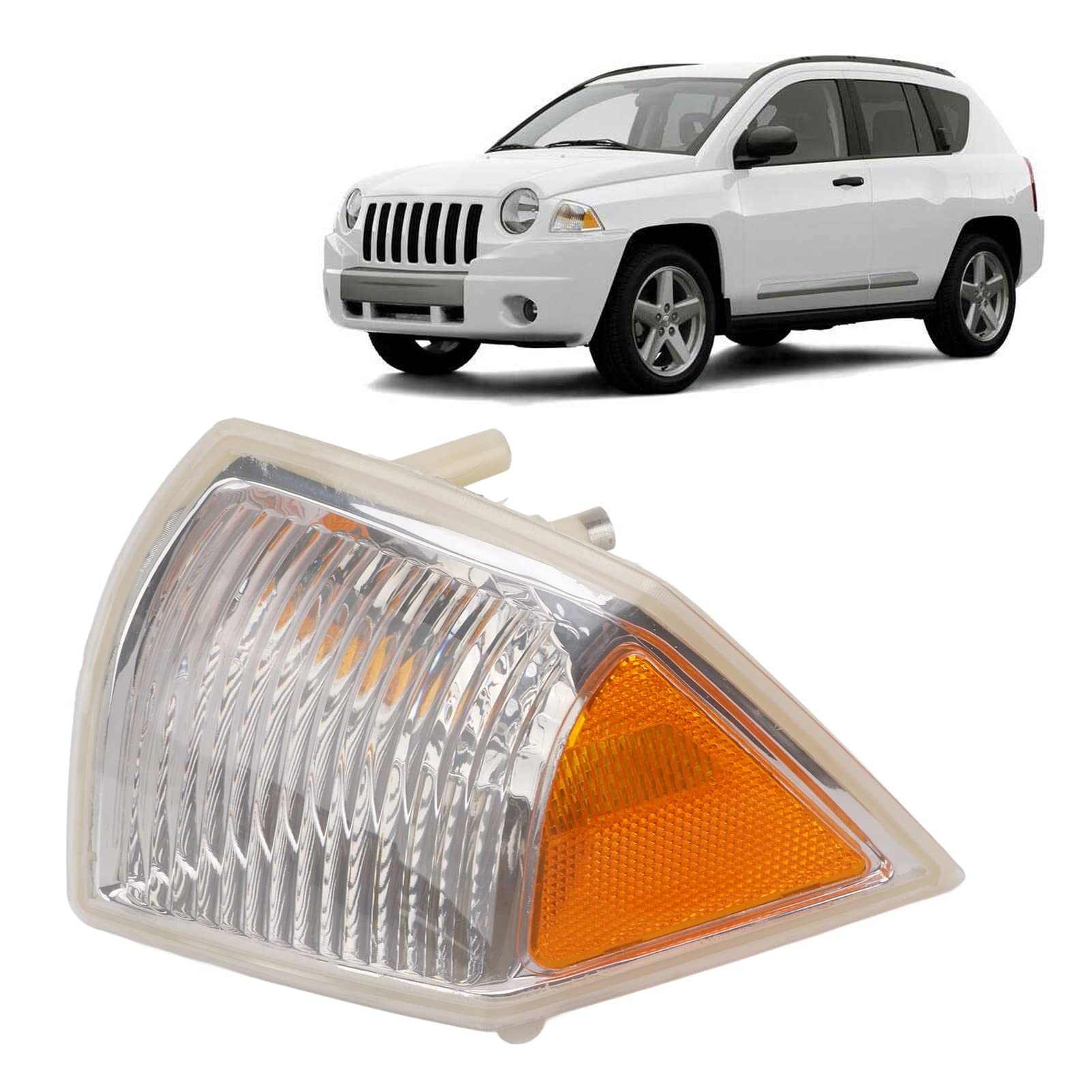OUKENS Boîtier feu latéral gauche Jeep Compass 2007-2010 ABS