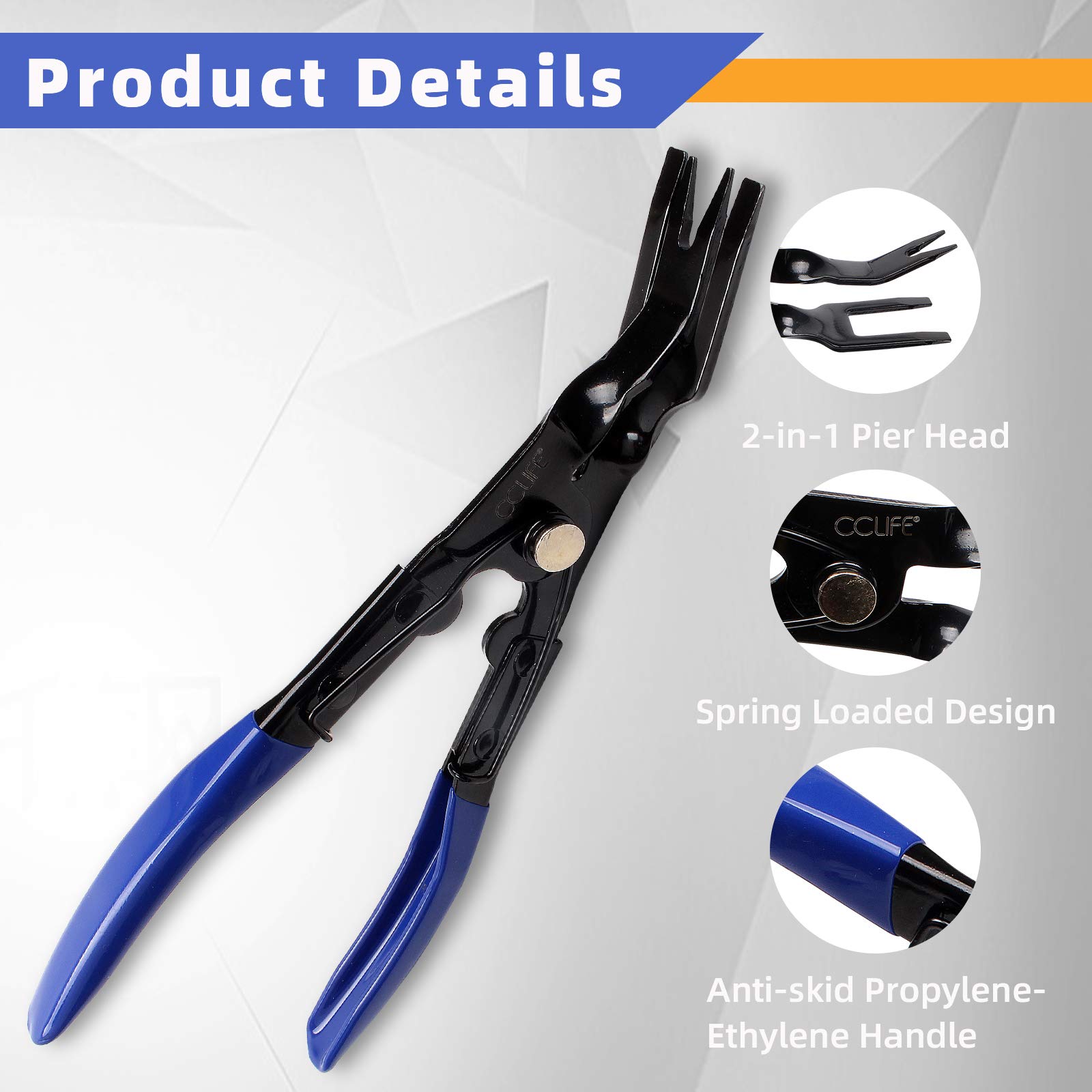 CCLife Trim Remover kit démontage garniture 31 pièces auto