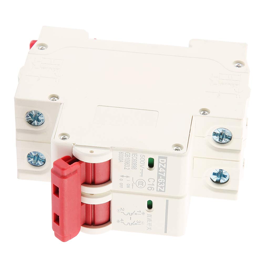 Jadeshay Installation Électrique disjoncteur DC 2P 16A