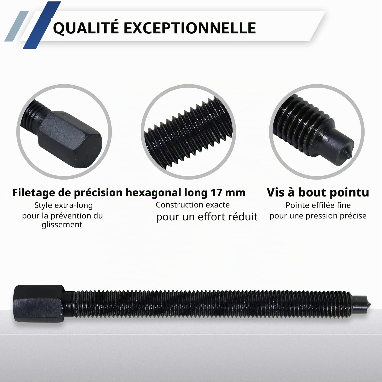 CCLIFE Puller Set extracteur roulement 30-70mm 12 pcs