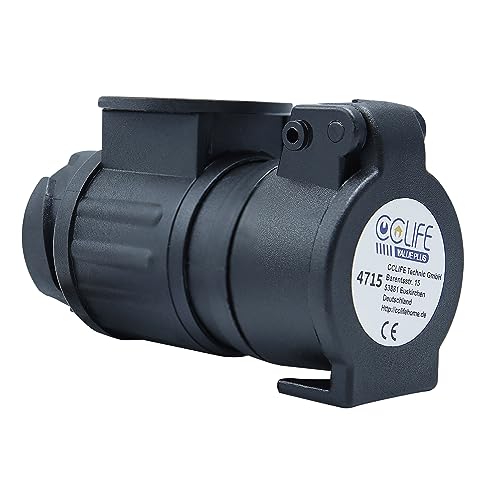 CCLIFE Electronic Tools adaptateur remorque 13 vers 7 broches 12V