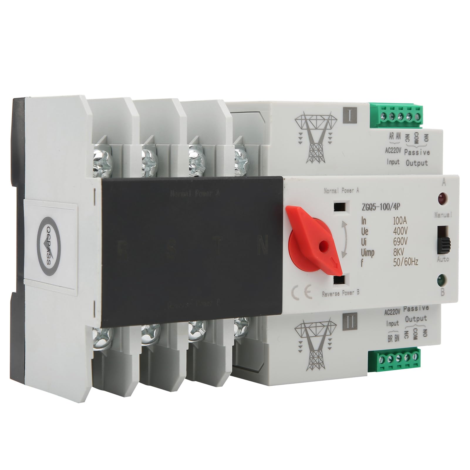Jadeshay ZGQ5-100/4P inverseur de source automatique 100A 4P