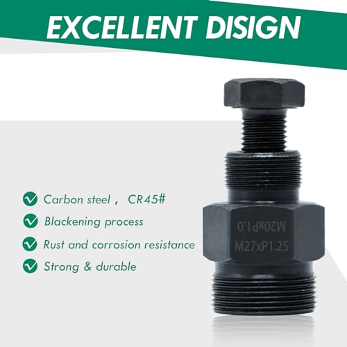 CCLife Puller Set extracteur volant M20x1,0/M27x1,25 mm acier