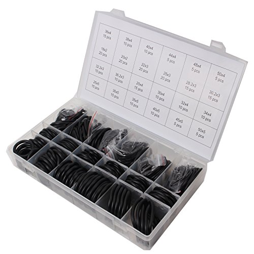 CCLIFE DIY Tools joints toriques NBR 285 pièces caoutchouc