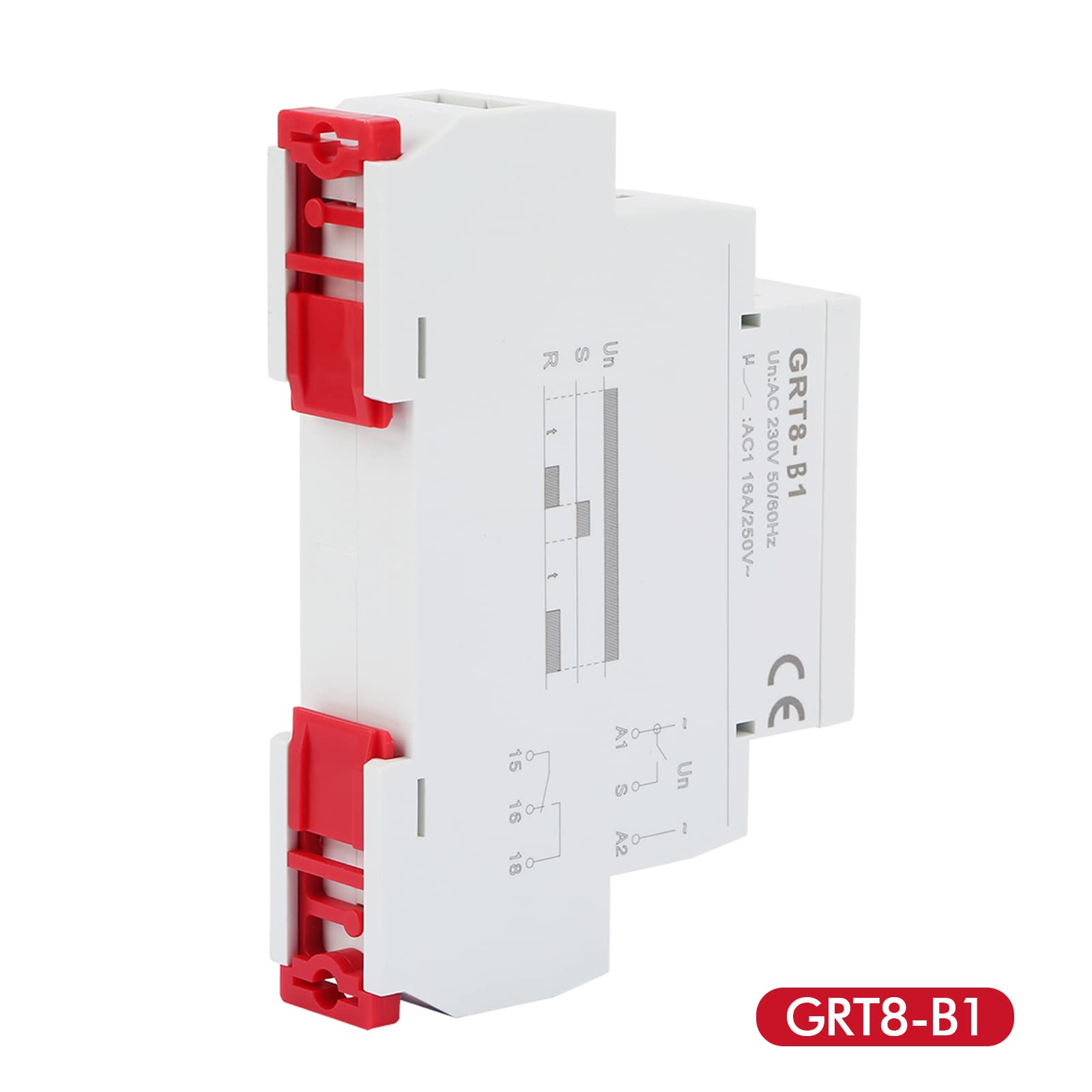 Jadeshay Installation Électrique relais temporisé GRT8-B1 220V