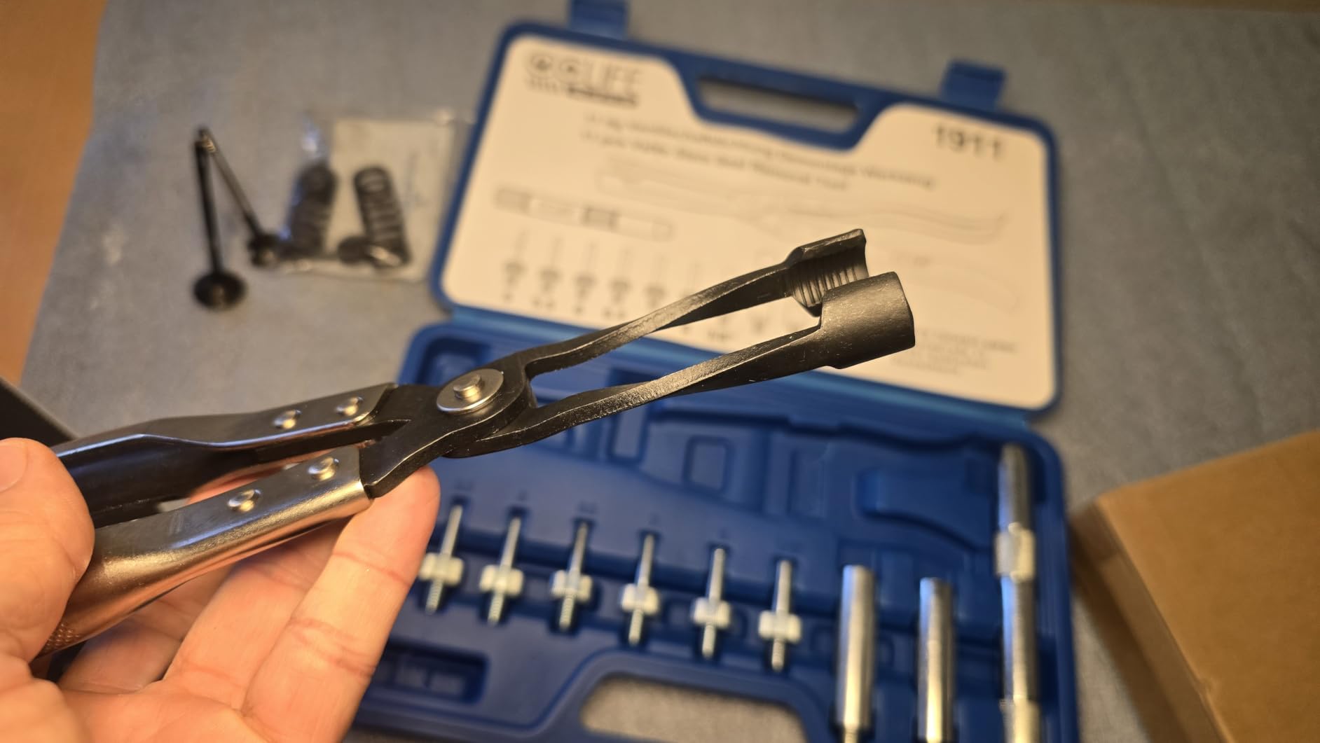 CCLIFE DIY Tools outil joint soupape tige 150mm kit